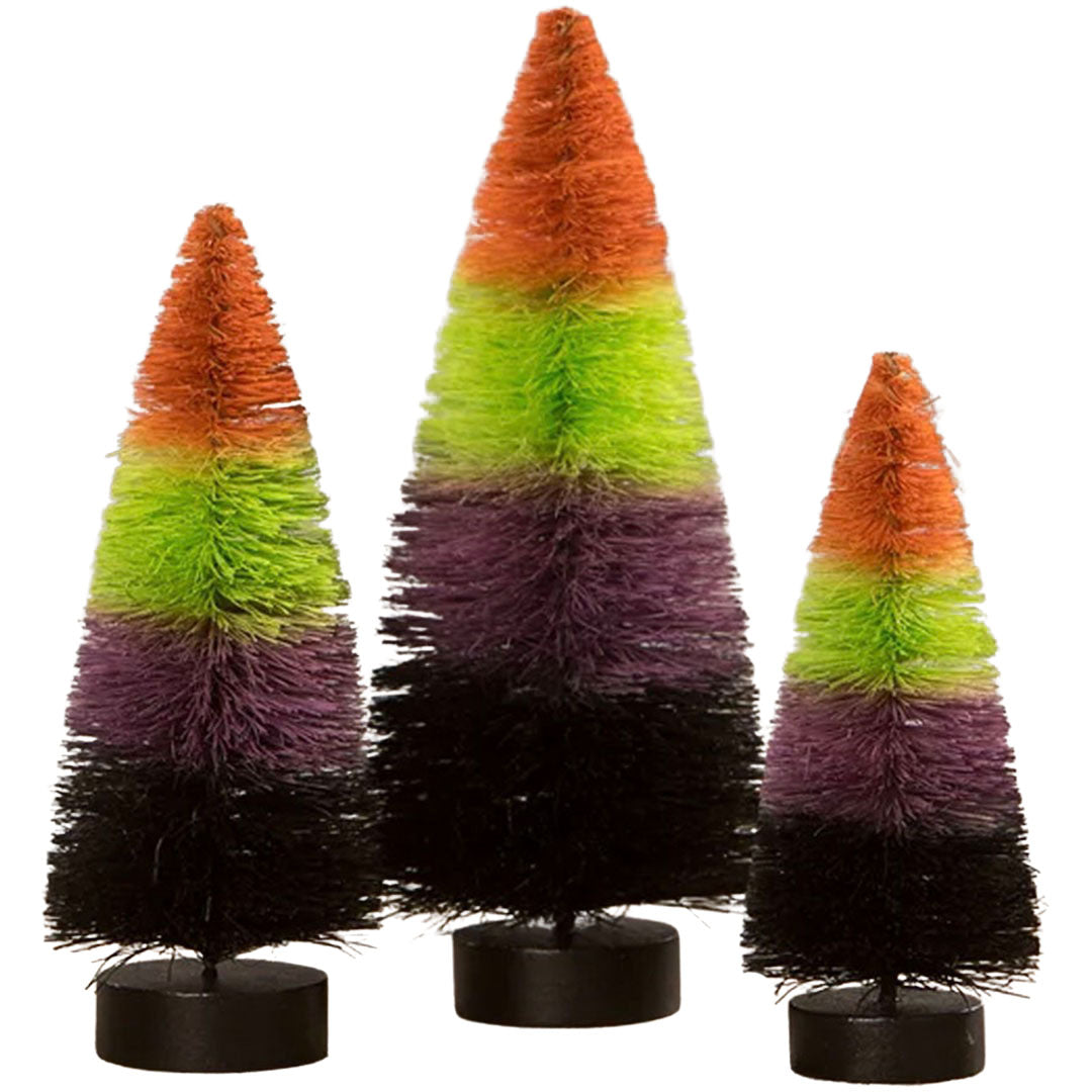 The Brighter Side Halloween Trees - Set of 3