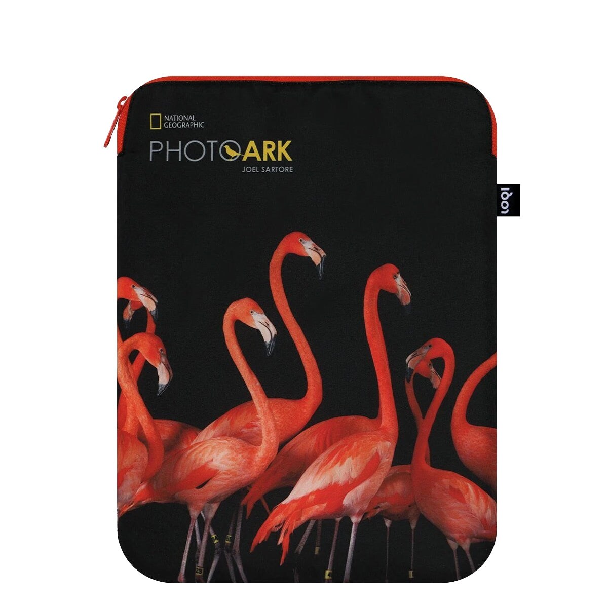 LOQI National Geographic Laptop Cover, Flamingos, One Size