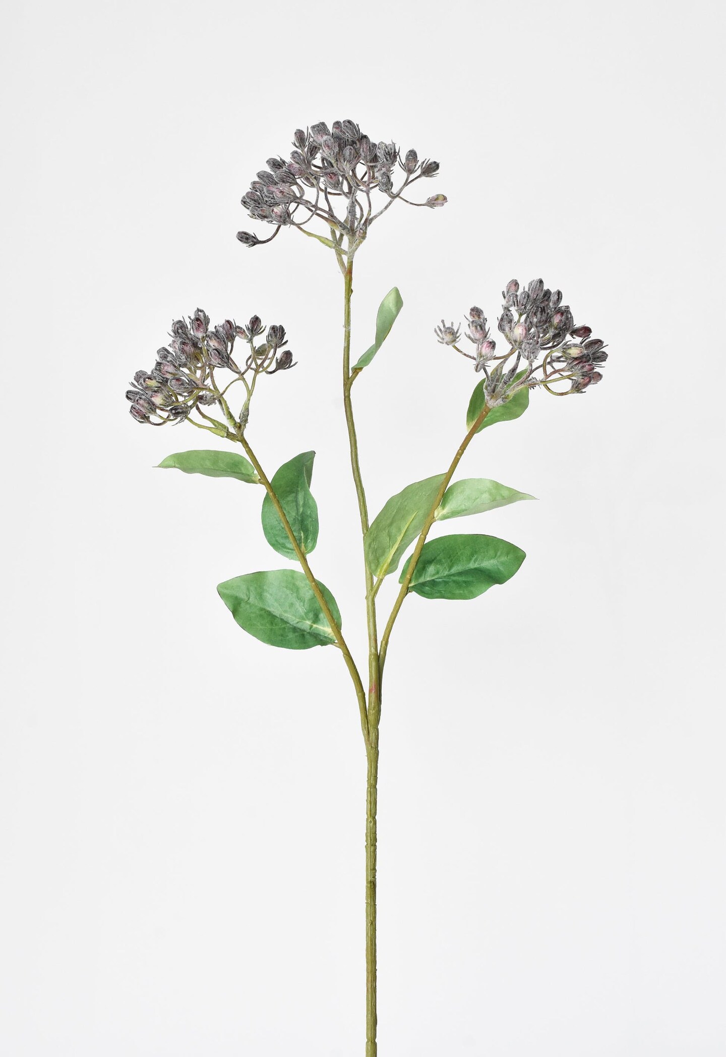 31&#x22; Faux Purple Wild Sedum Berry Stem