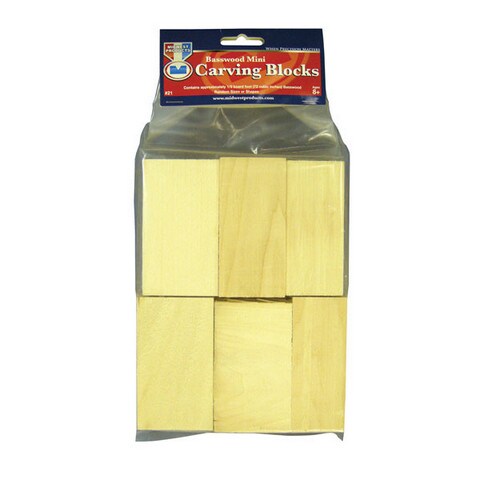 Basswood Mini Wood Carving Blocks Michaels