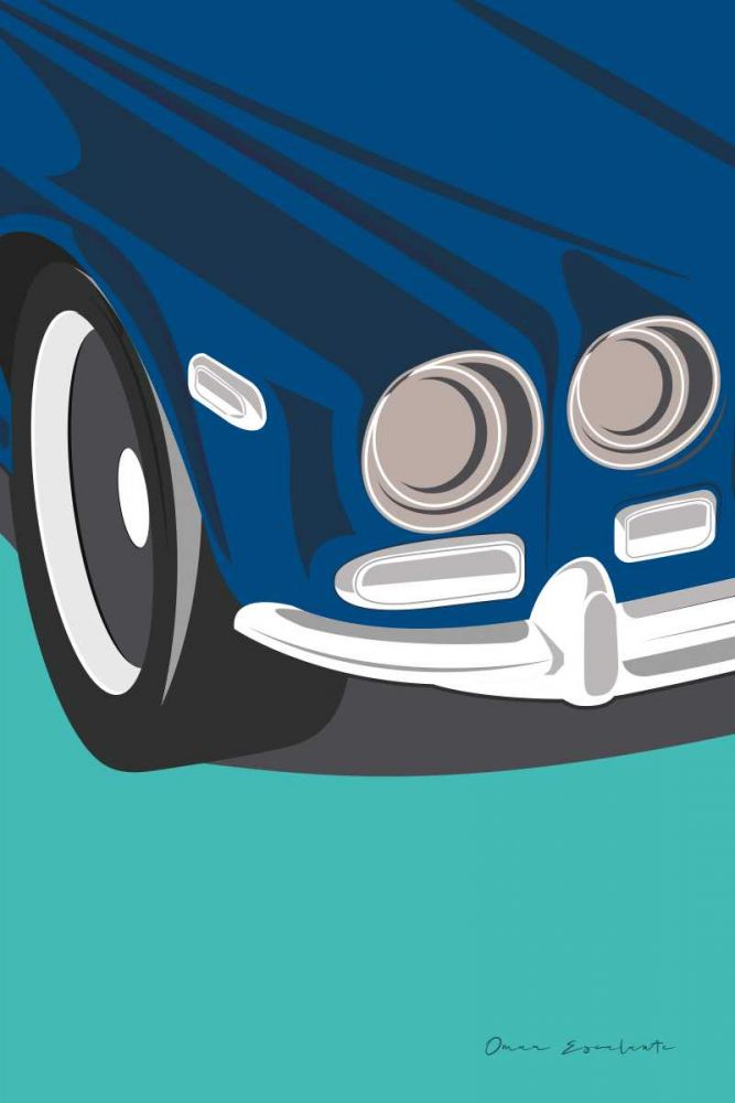 Vintage Car I by Omar Escalante - Item # VARPDX66172