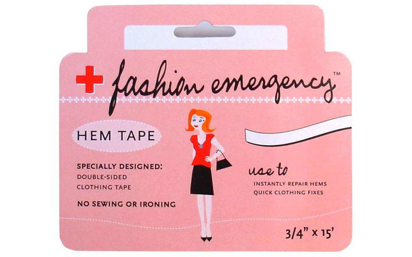 Rhode Island Fashion Emergency Hem Tape 3/4&#x22;X15&#x27;