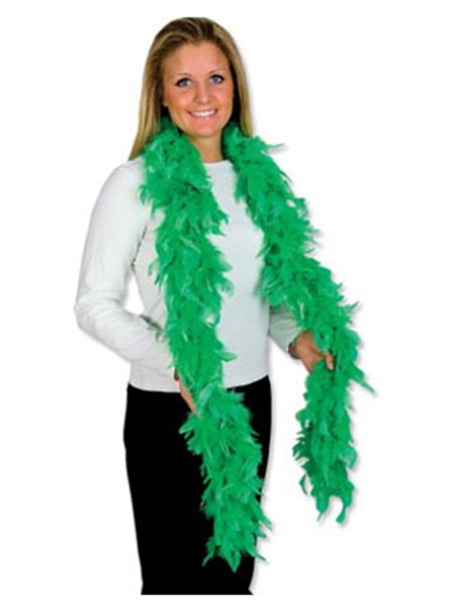 Deluxe Large Green 72&#x22; Costume Accessory Feather Boa