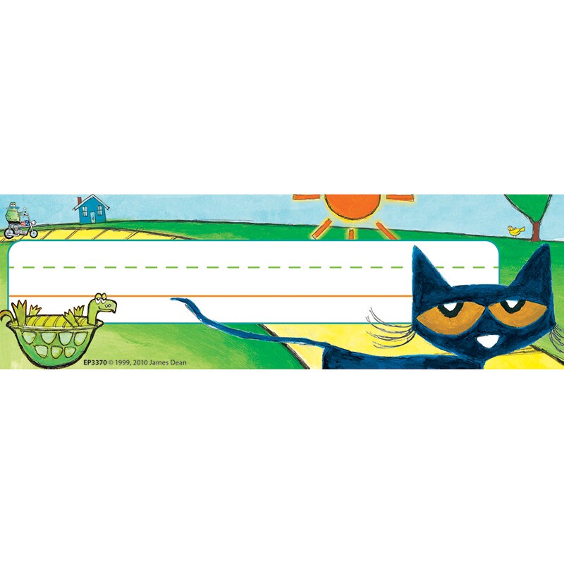 Pete the Cat&#xAE; Nameplates, Pack of 36