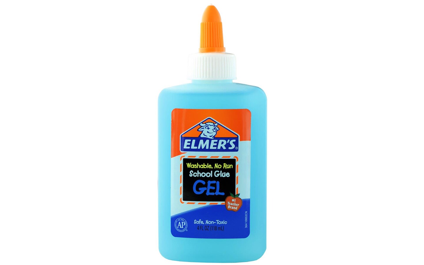 Elmer&#x27;s School Glue No Run 4Oz Blue Gel