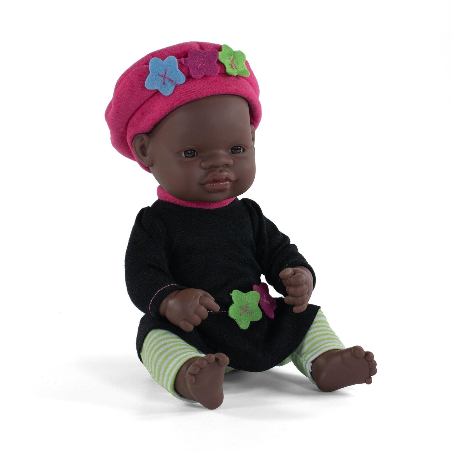 Anatomically Correct Newborn Doll, 12-5/8&#x22;, African Girl