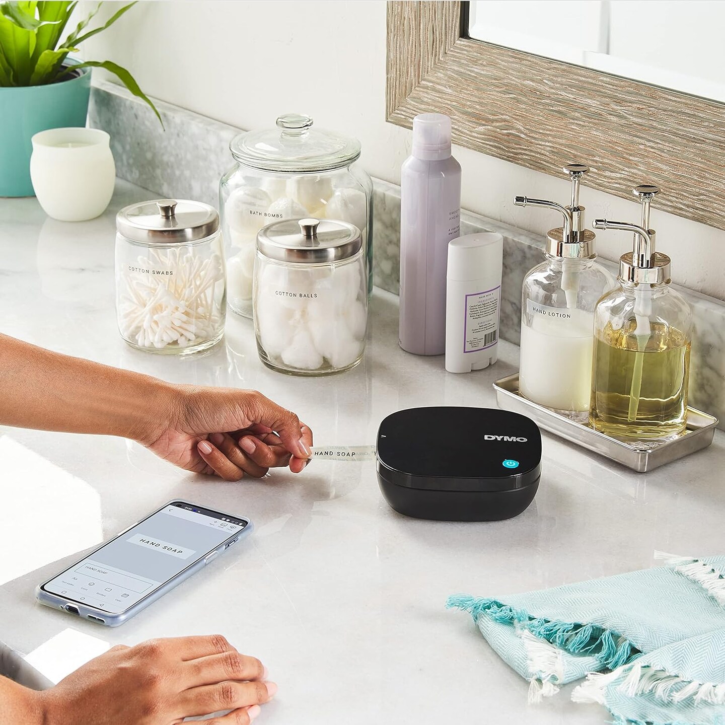 DYMO® Letra Tag 200B Bluetooth Label Maker Value Pack | Compact Label Printer