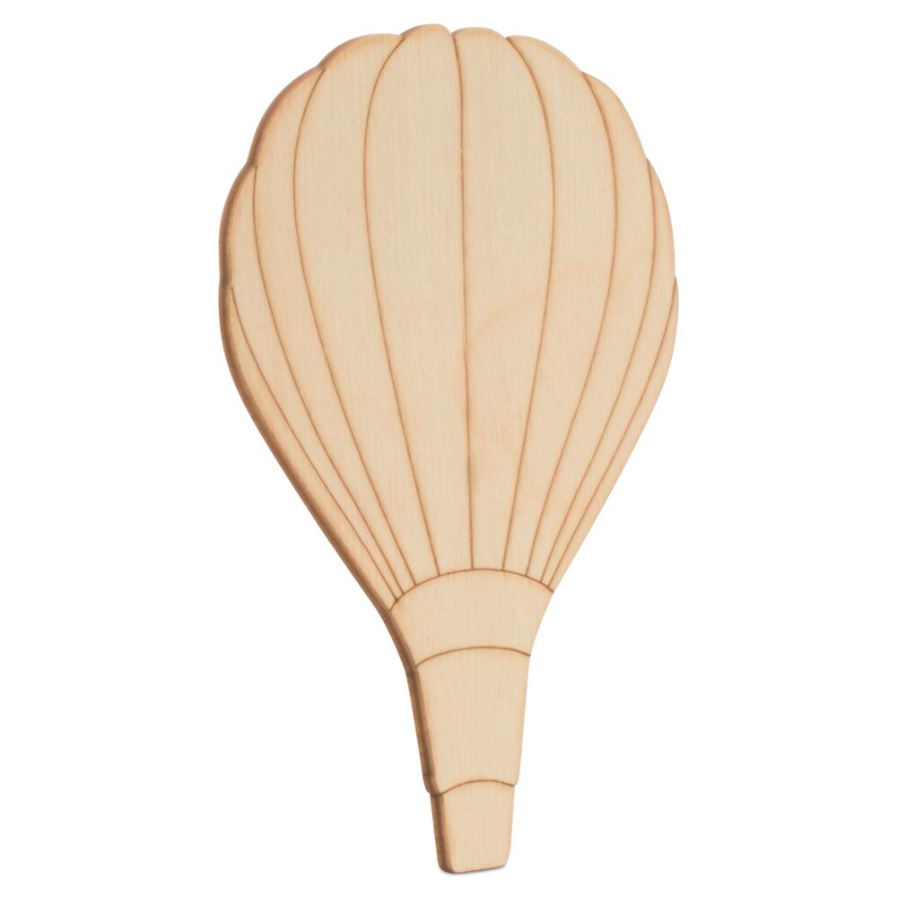 Wood Heart Hot Air Balloon Cutout From 8&#x201D;-23&#x201D;, Craft | Woodpeckers