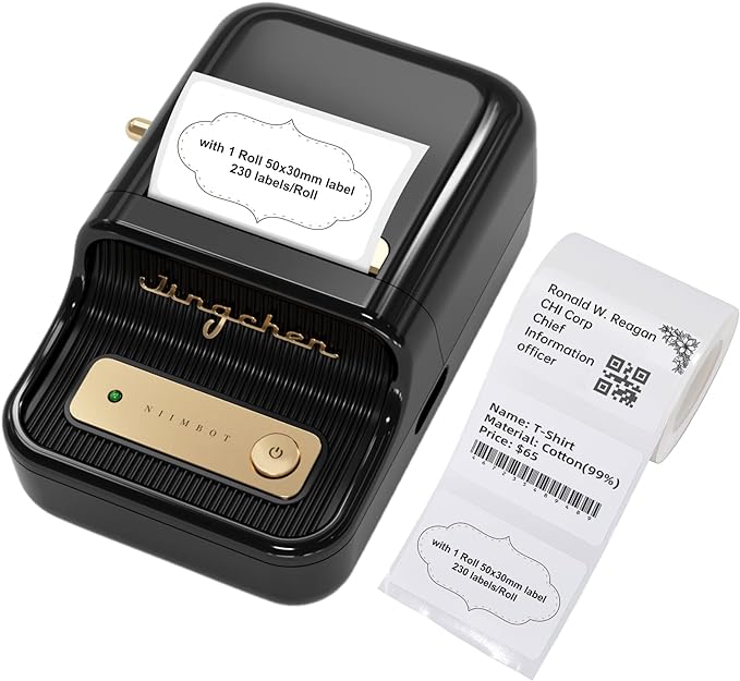 NIIMBOT® B21 Label Maker - Thermal Label Printer - Portable Inkless Label Makers
