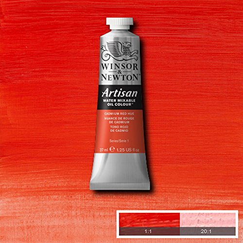 Griffin Alkyd Fast Drying Oil Paint, 37ml (1.25-oz) tube, Cadmium Red Medium Hue
