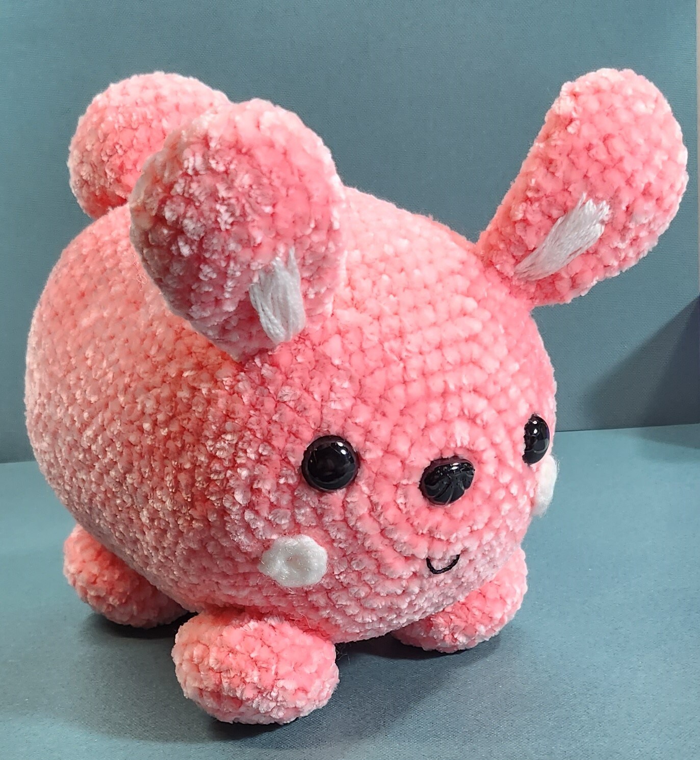 Bunny Piggy Bank Plushy Crochet | MakerPlace by Michaels