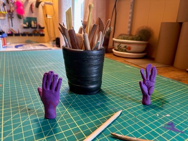 Puppet Studio Hangout: Clay Hands