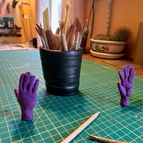 Puppet Studio Hangout: Clay Hands