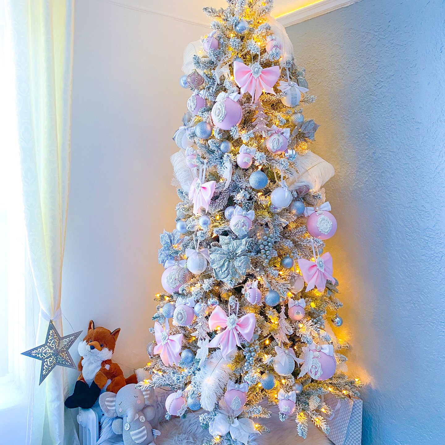 Baby themed christmas store tree