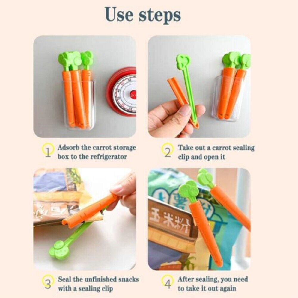 Kitcheniva 10-Pcs Bag Refrigerator Magnet Box