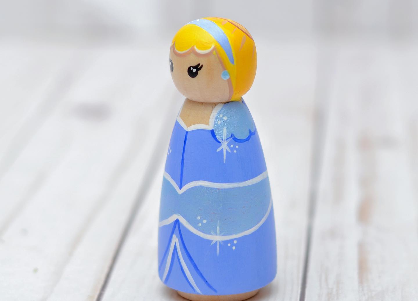 Cinderella sales peg doll