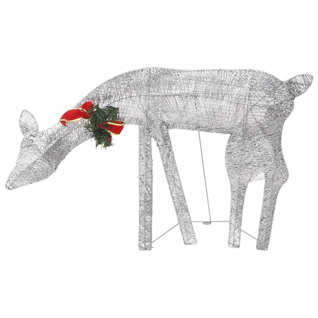 6 pcs Christmas Reindeers with White Mesh