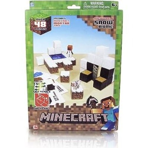 Minecraft Paper Craft - Overworld Snow Biome