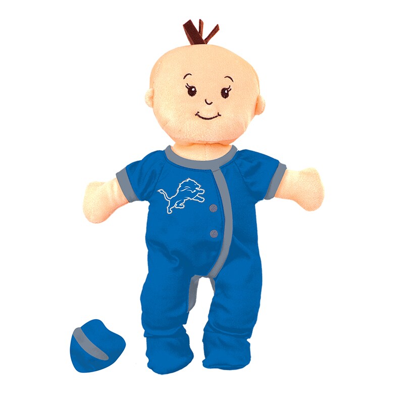 Baby Fanatic Wee Baby Fan Doll - NFL Detroit Lions