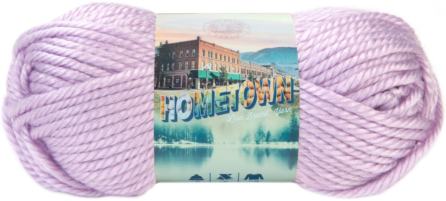 Lion Brand Hometown Yarn-Fayetteville Frost