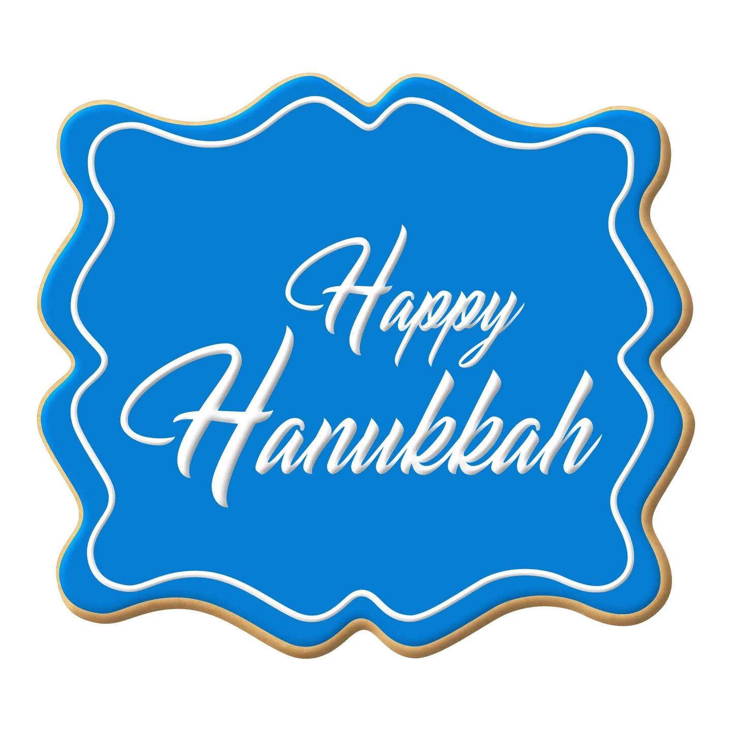 Fancy Rectangle Plaque Cookie Cutter 4 in B1572, CookieCutter.com, Tin Plated Steel, Handmade in the USA