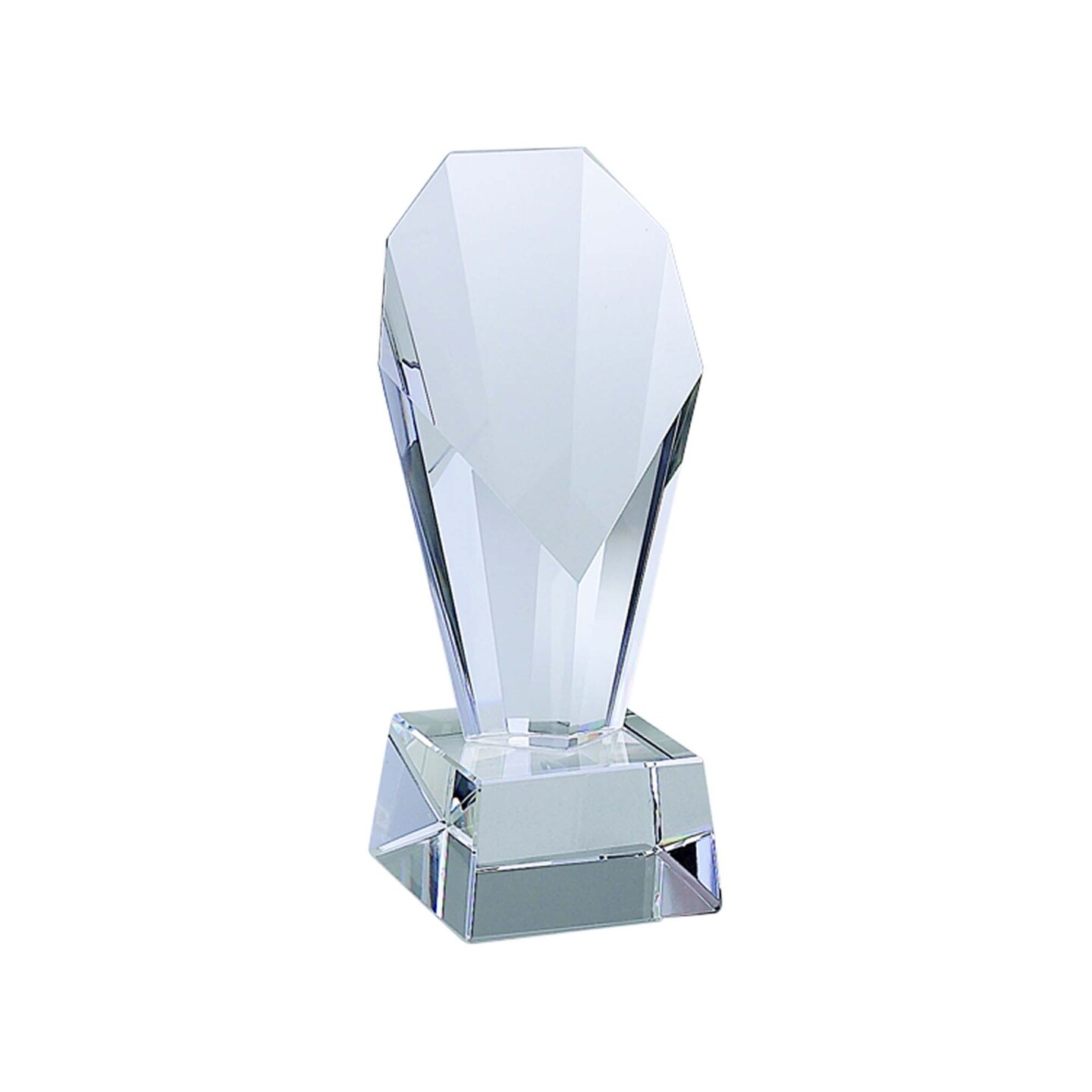 Contemporary Home Living 9.25&#x22; Optic Crystal Fountain Trophy