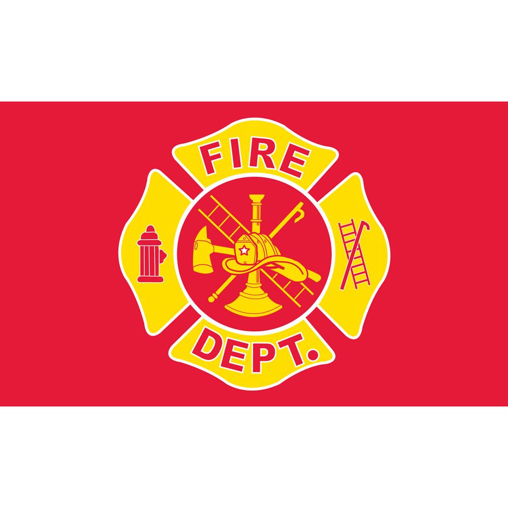 Fire Dept Flag with Grommets 3ft x 5ft | Michaels