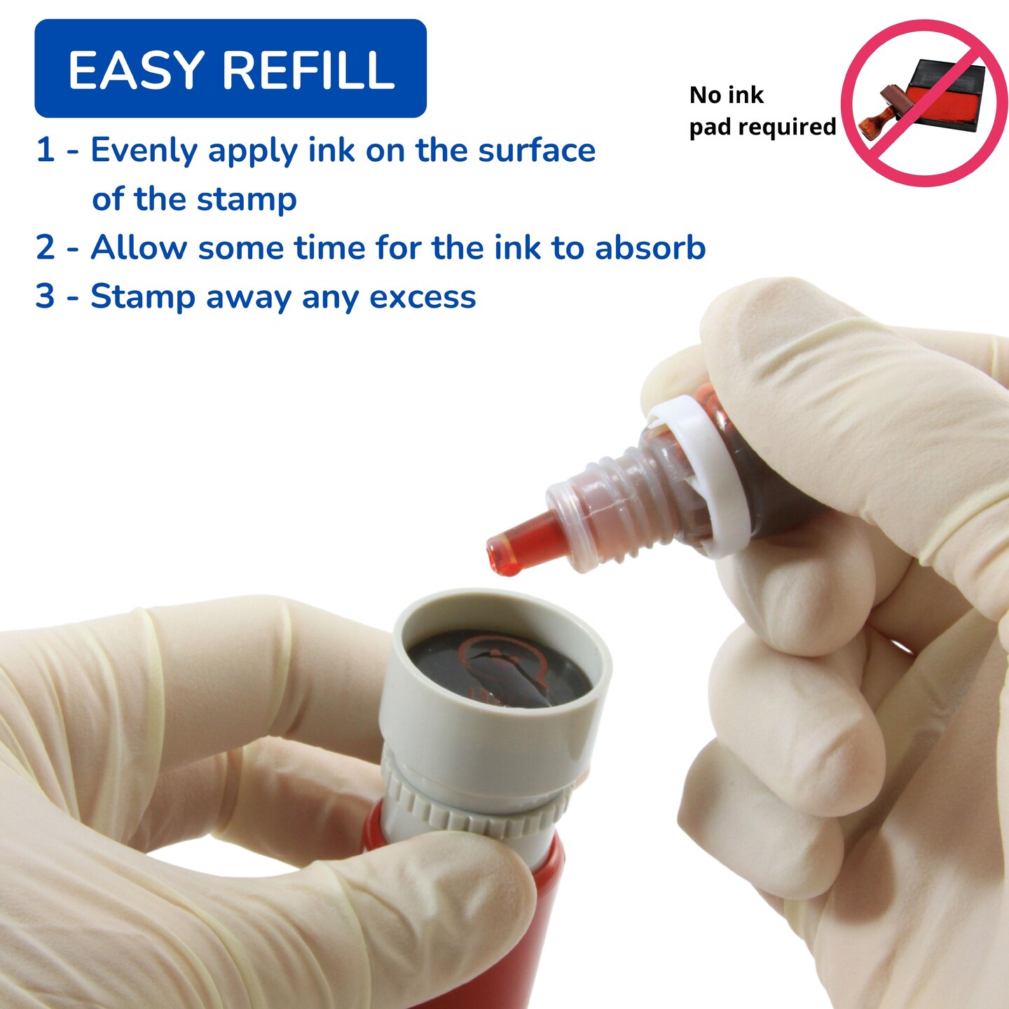 Stamp Joy - Set of 6 Self-Ink Flash Stamp Set, Multicolor Teacher Stamps, Pre-Inked