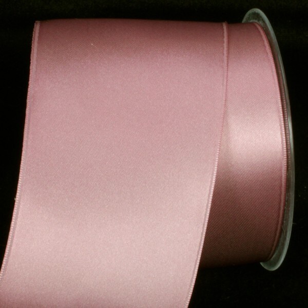 The Ribbon People Mauve Purple Double Face Wired Craft Ribbon 2.75" x 22 Yards
