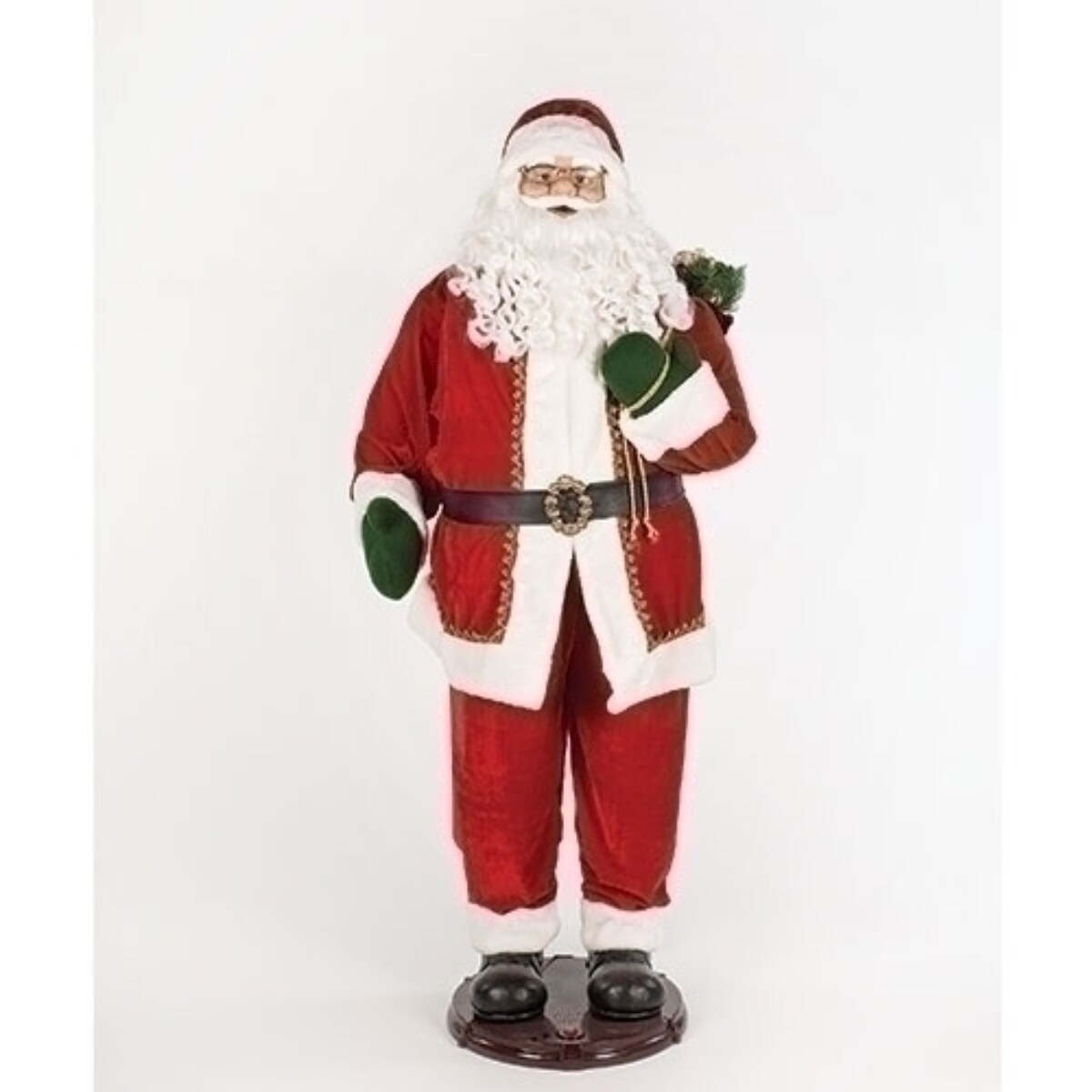 Roman 60&#x22; Standing Motion Santa Claus Christmas Figure