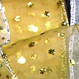 The Ribbon People Gold Polka Dots Wired Craft Ribbon 4&#x22; x 20 Yards