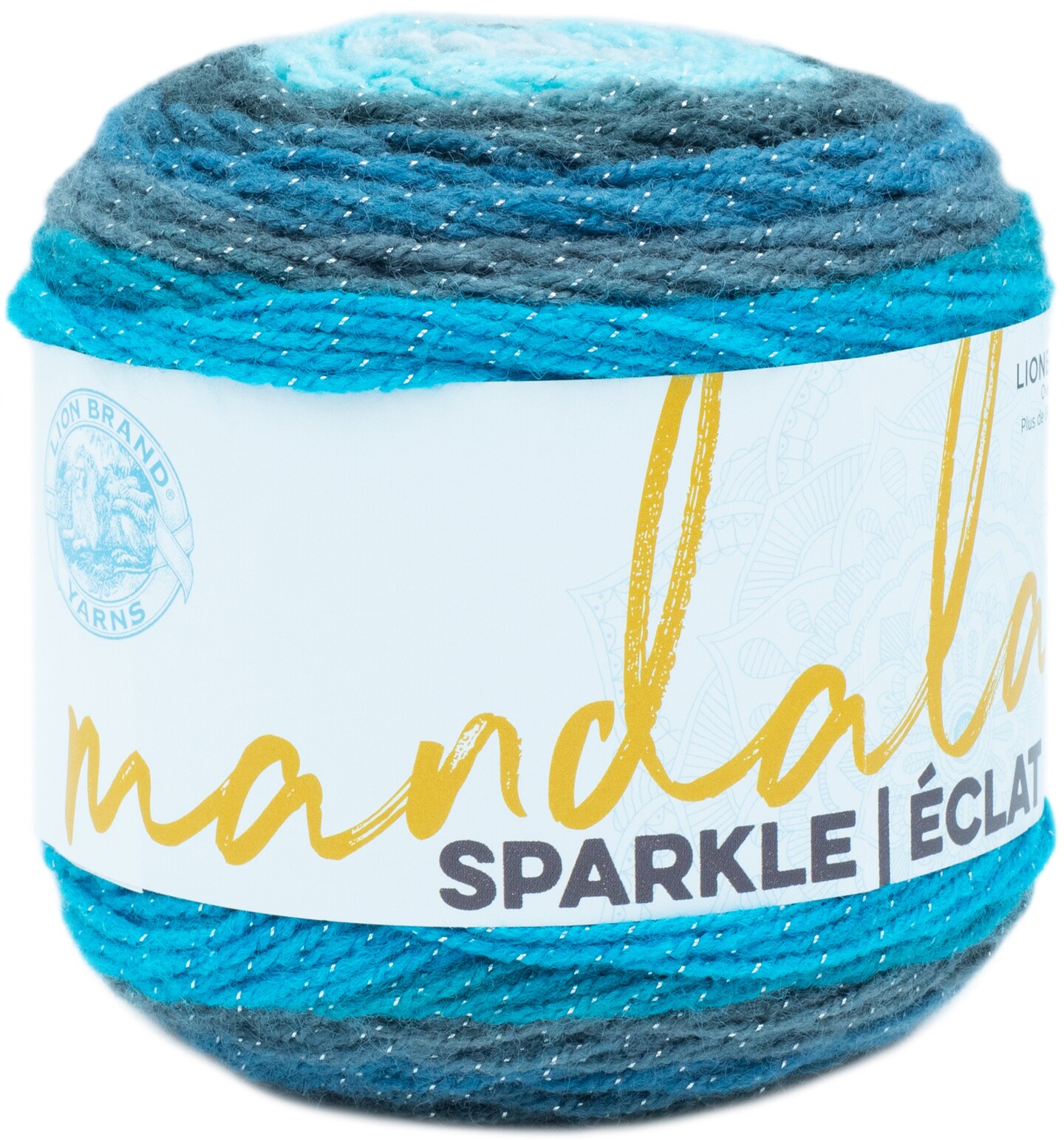 Lion Brand Mandala Sparkle Yarn-Aquarius | Michaels