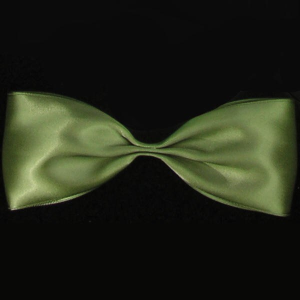 The Ribbon People Olive Green Double Face Craft Ribbon 0.25&#x22; x 330 Yards