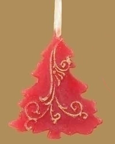 Roman 6.5&#x27;&#x27; Red Cinnamon Scented Christmas Tree Ornament