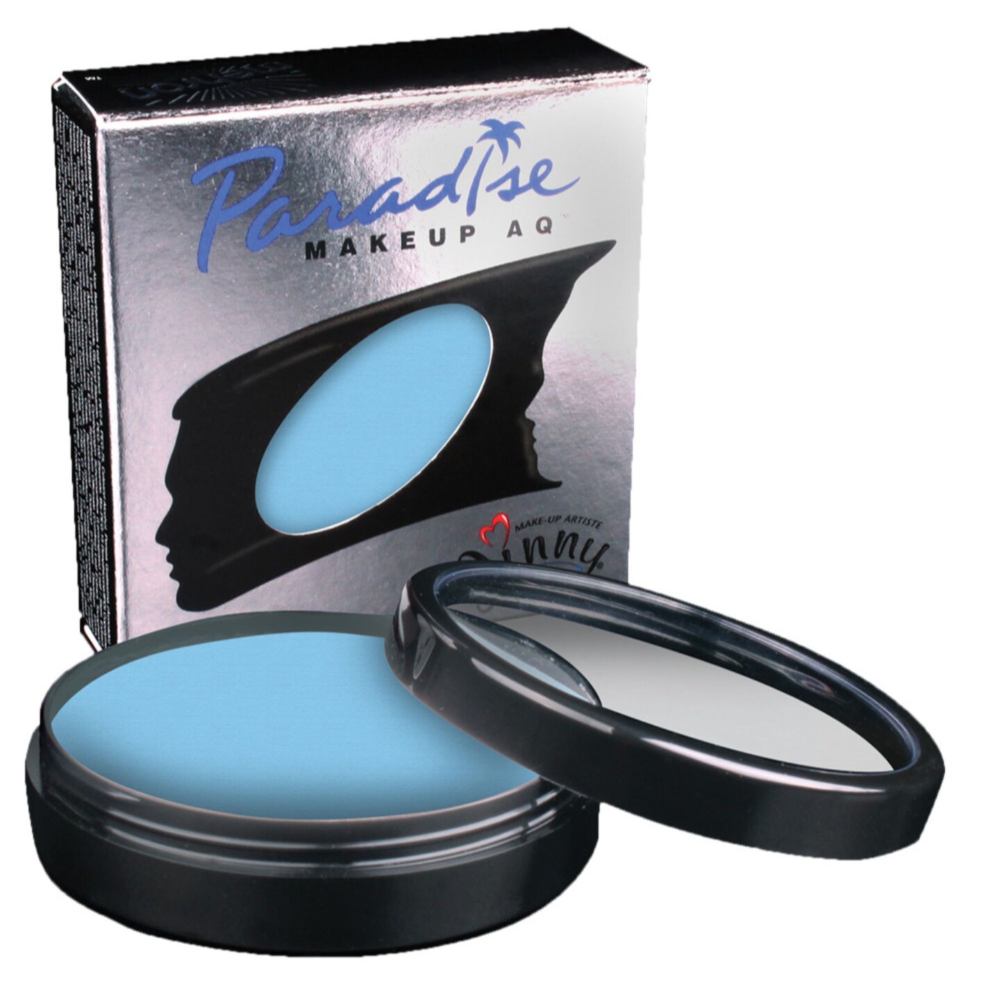 The Costume Center Light Blue Unisex Adult Halloween Cake Makeup Costume Accessory - 1.4 oz.