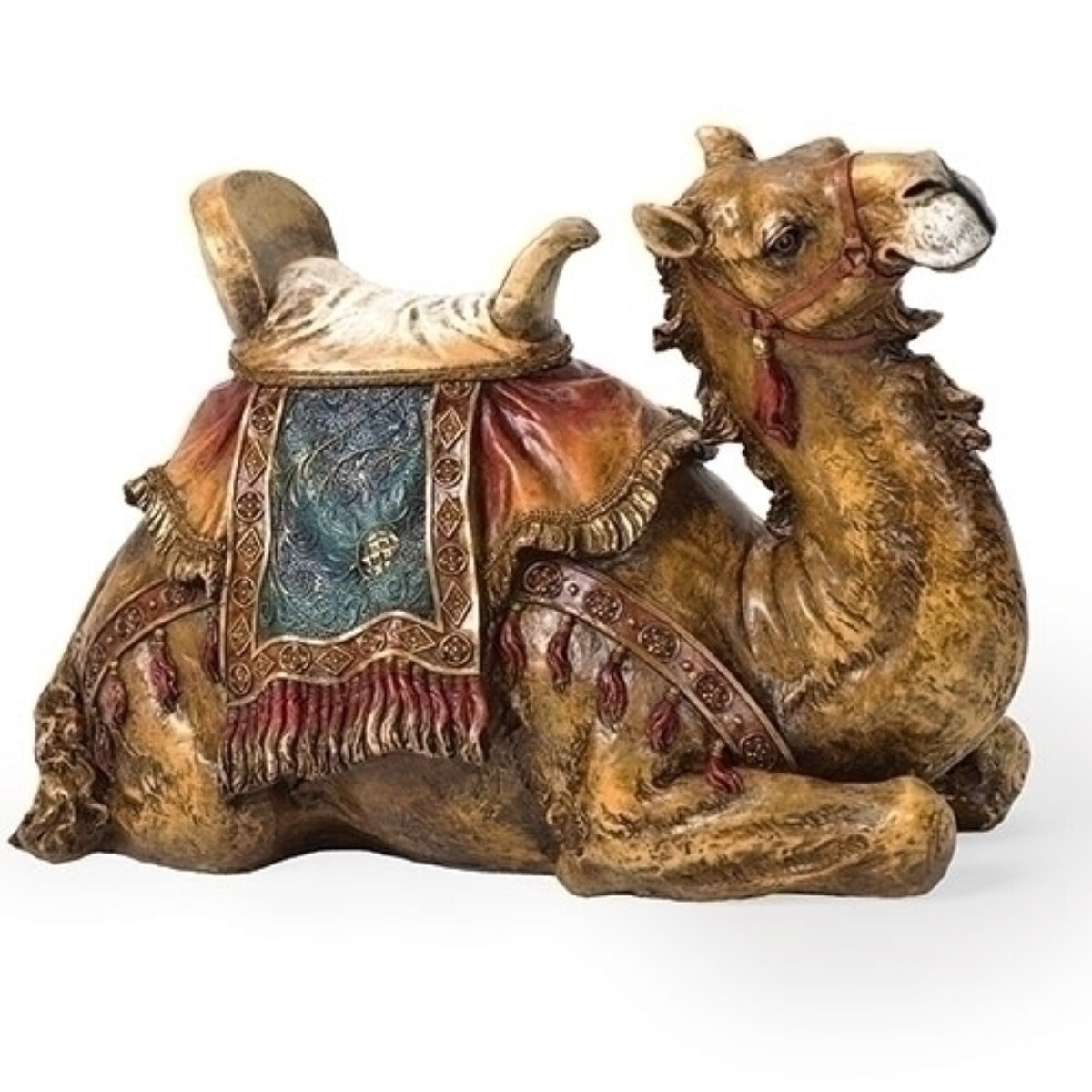 Roman Seated Camel Christmas Nativity Figurine - 21" - Brown
