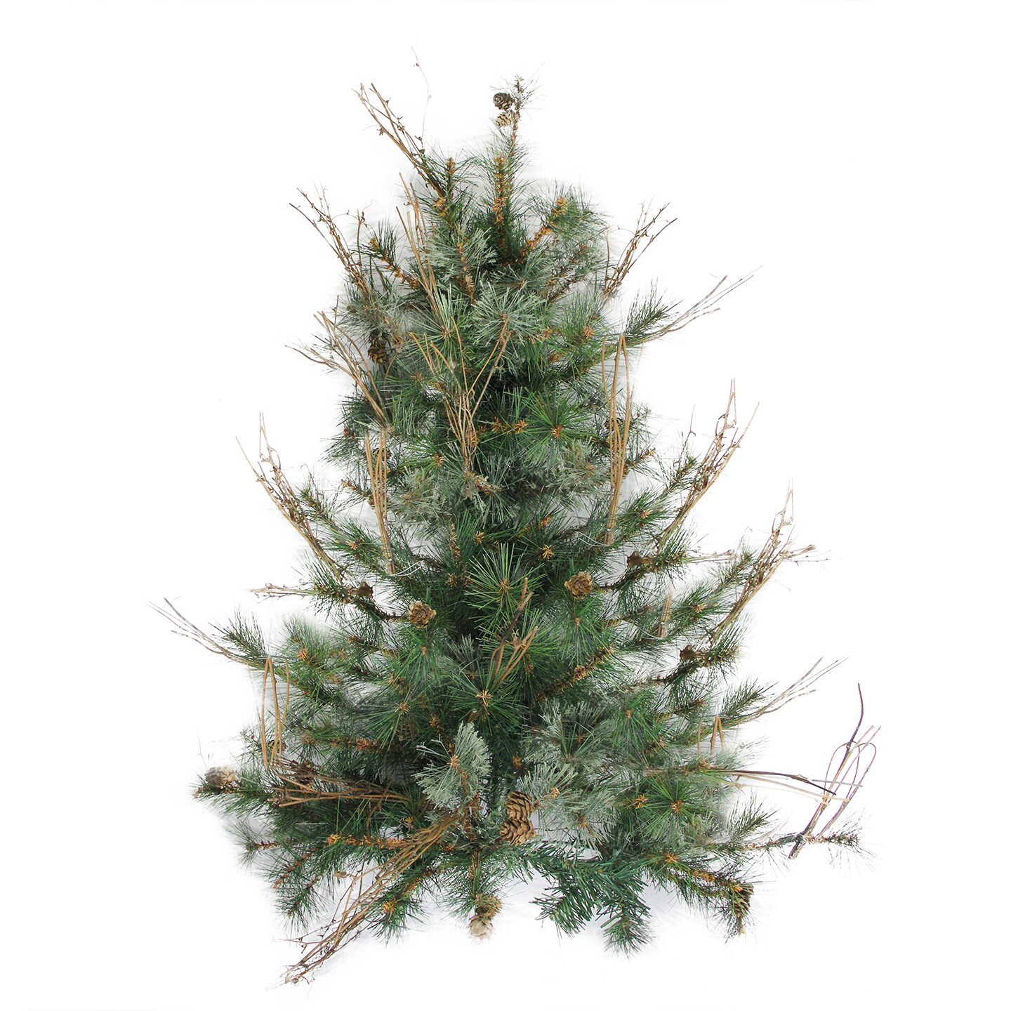 Northlight Country Mixed Pine Artificial Christmas Wall or Door Tree - 3' - Unlit
