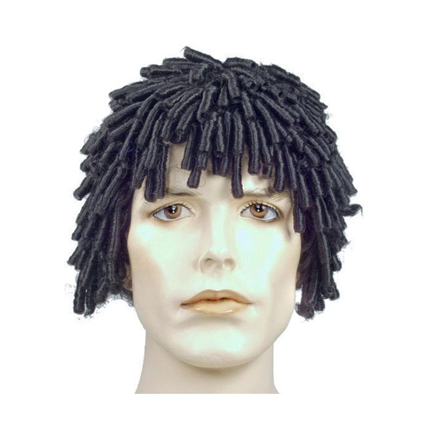 The Costume Center Platinum Blonde Dread Curl Men Adult Halloween Wig Costume Accessory - One Size