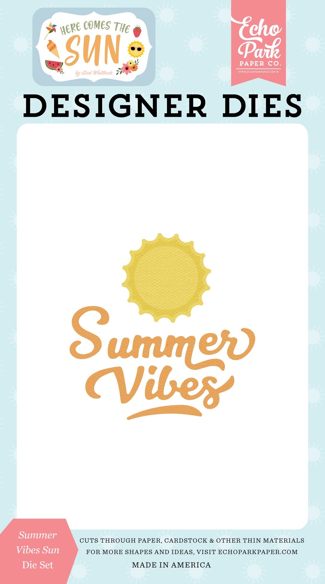 Echo Park Dies-Summer Vibes Sun, Here Comes The Sun