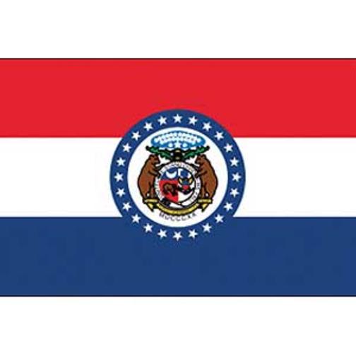 Missouri Flag with Grommets 2ft x 3ft