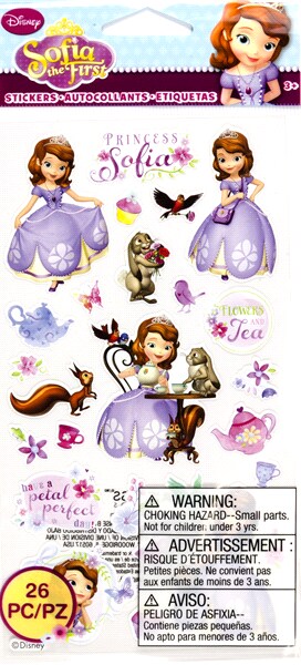 Disney Sofia The First Stickers