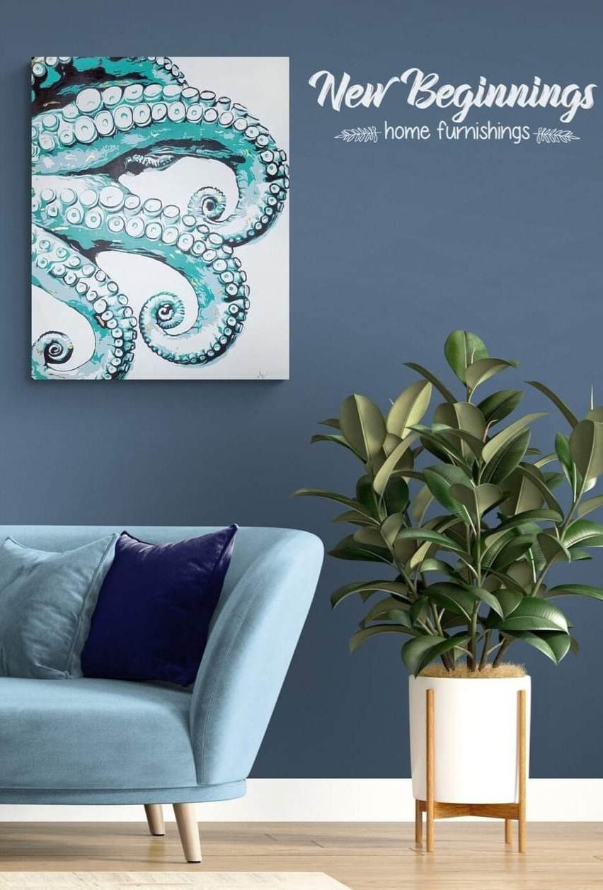 Octavia - Our lovely octopus  Art paper for Decoupage and Mixed Media