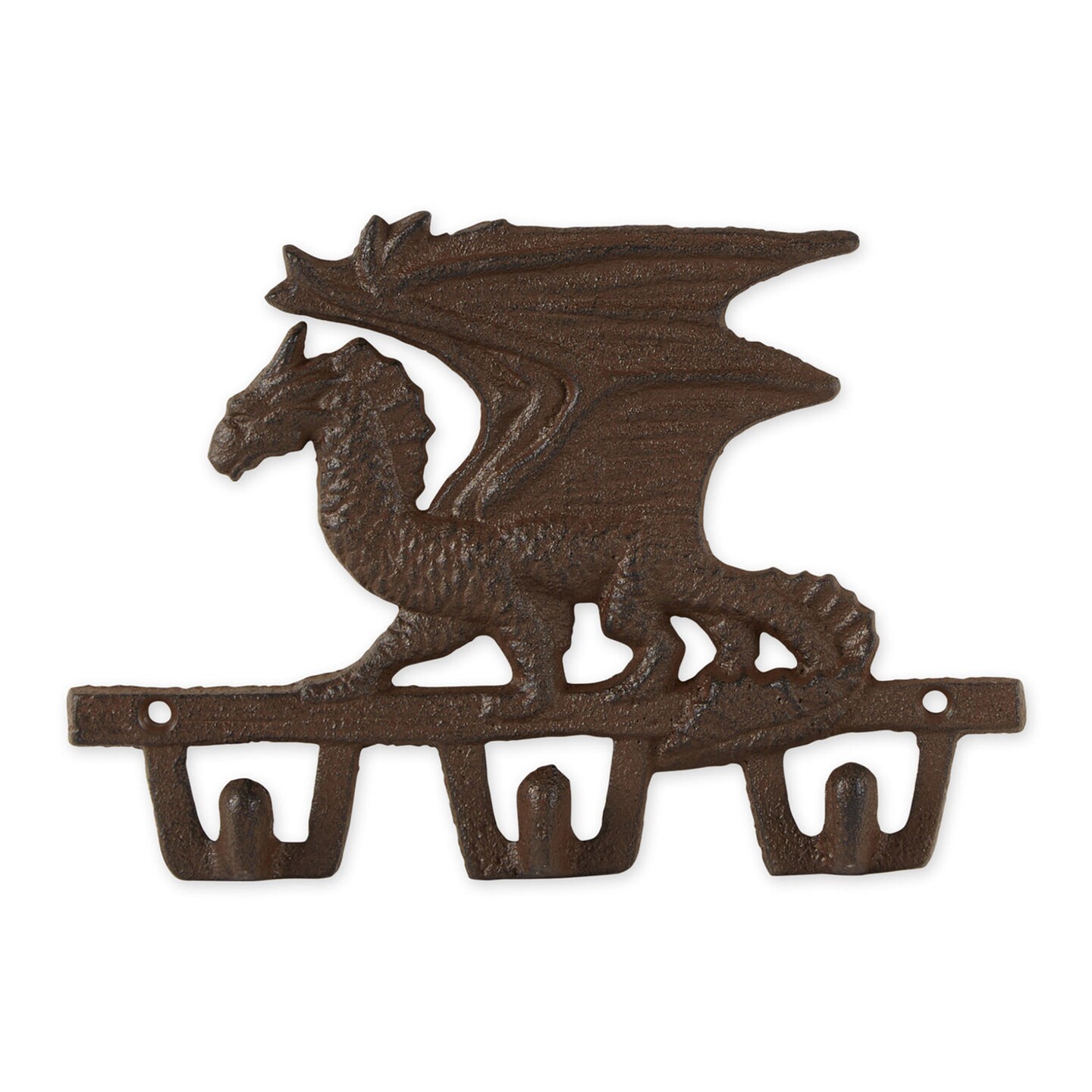 Accent Plus Home Decorative Cast Iron Dragon Wall Hook