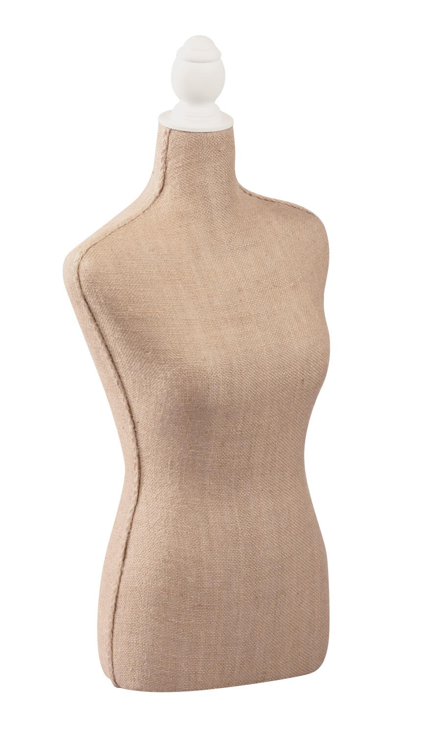 Tripar International 64"Beige and White Modern Burlop Body Form