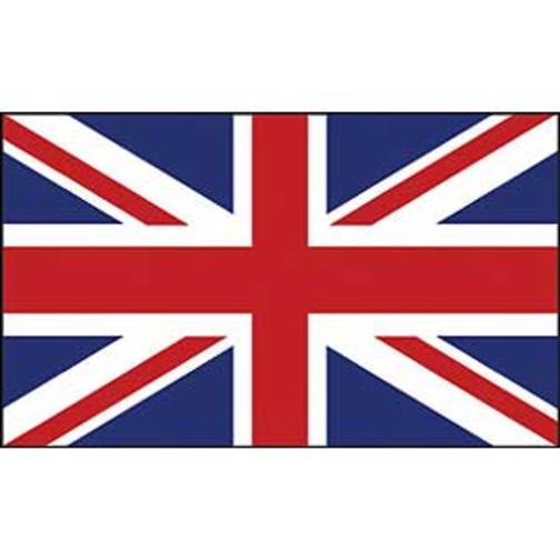 Great Britain Flag On Stick 4&#x22; x 6&#x22;