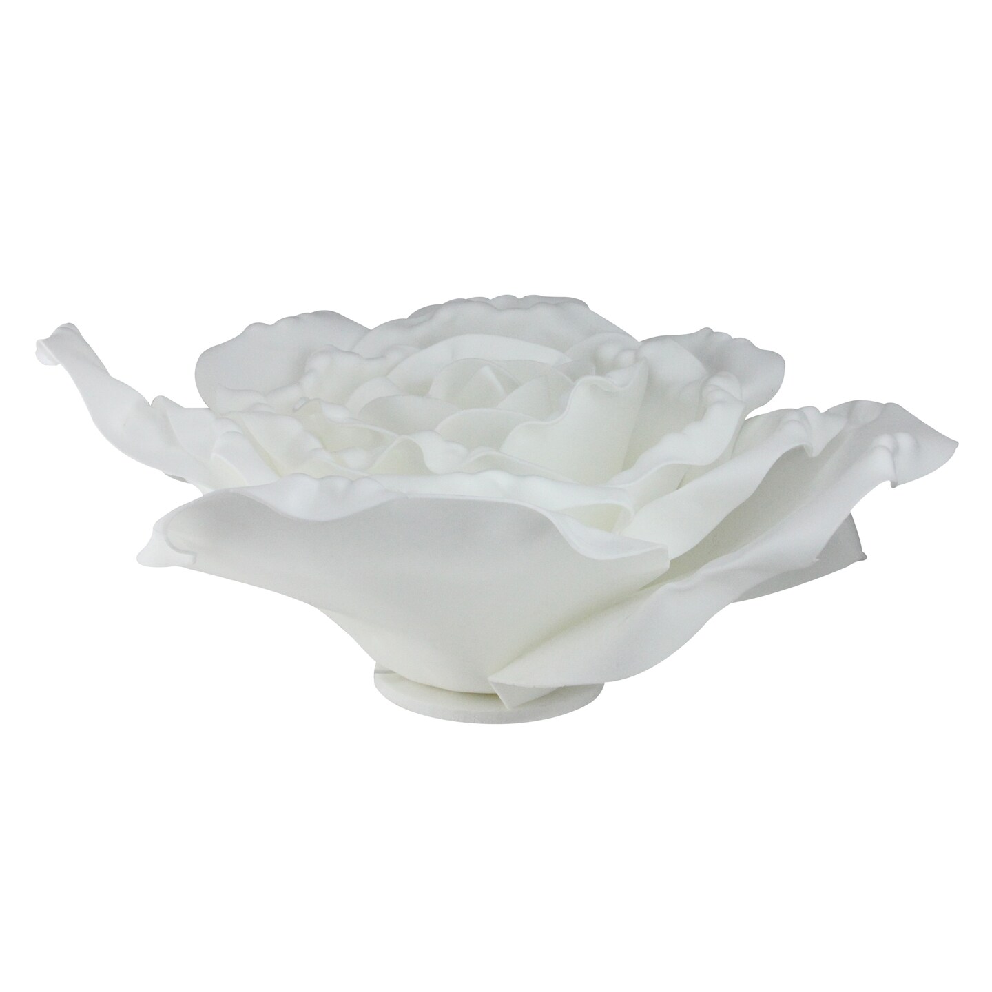 Raz 17.5" Cotton White Foam Camilla Flower Hanging Decorative Wall Decoration