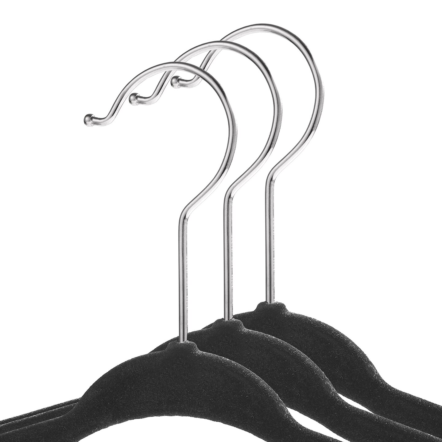 Casafield 50 Velvet Baby Hangers - 11" Size for Infant & Toddler Clothes