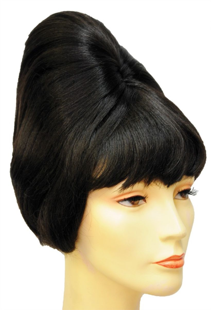 The Costume Center Black and Green Spitcurl Women Adult Wig Halloween Costume Accessory - One Size