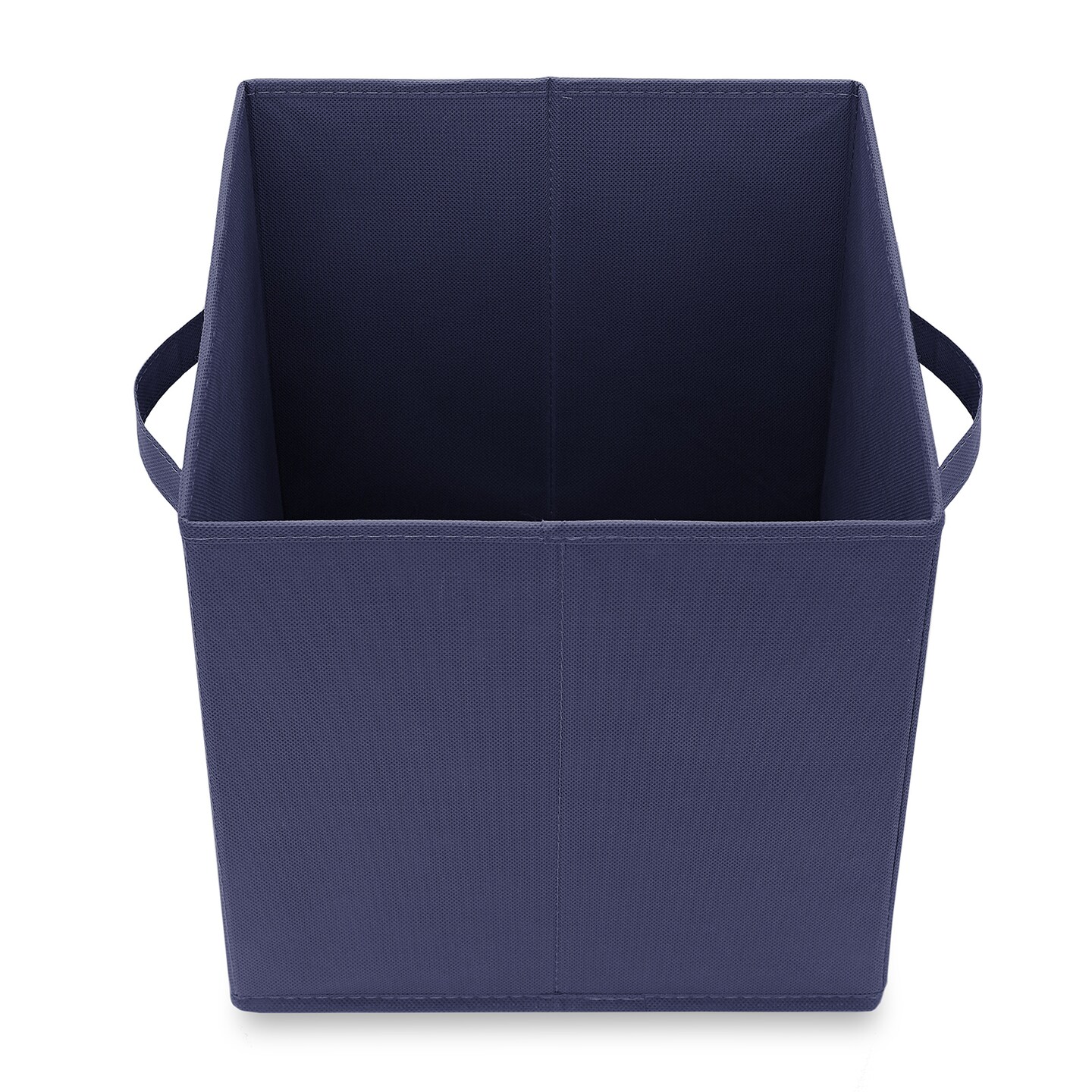 Casafield Set of 12 Collapsible Fabric Cube Storage Bins - 11" Foldable Cloth Baskets for Shelves, Cubby Organizers & More