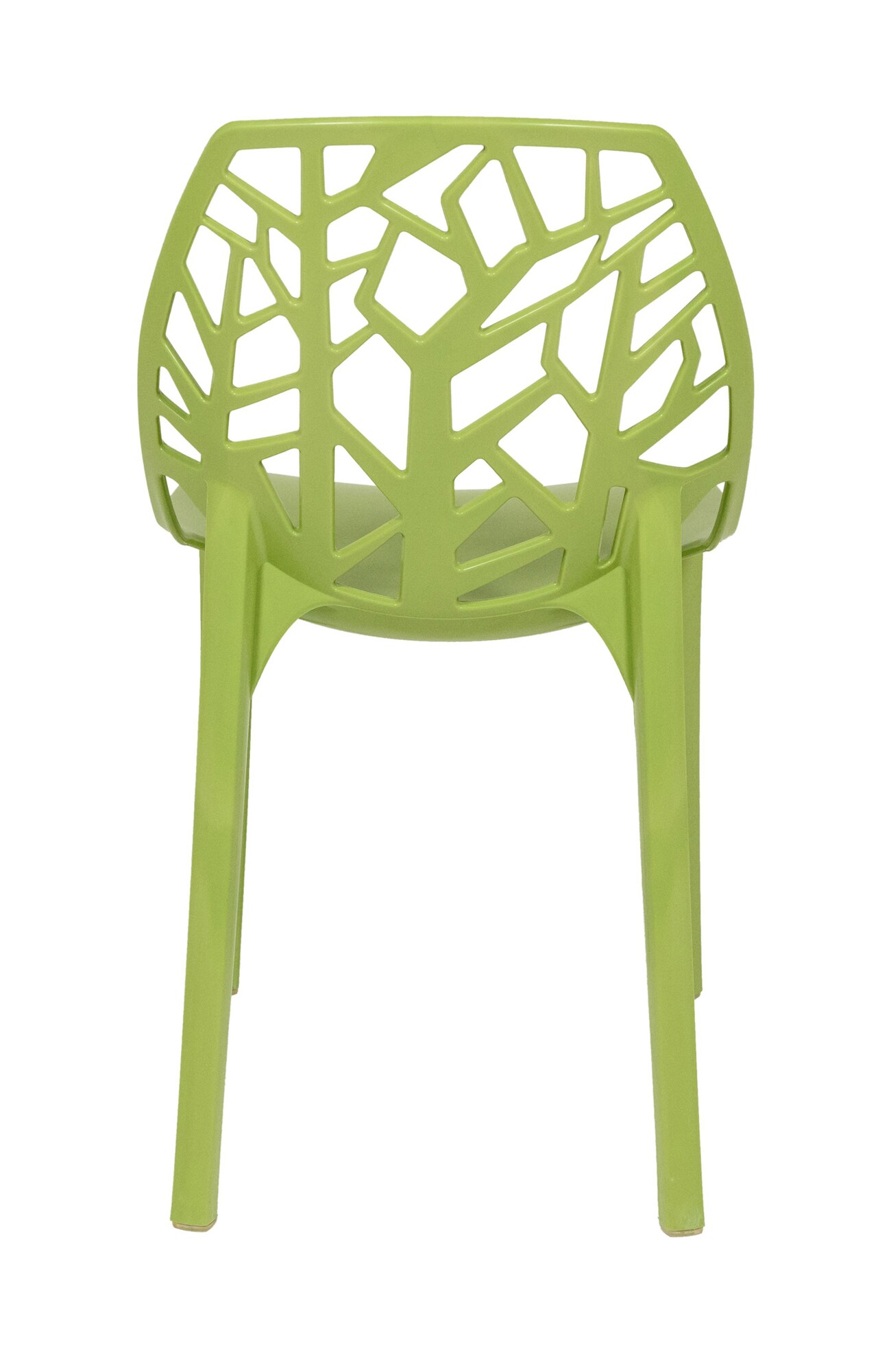LeisureMod Modern Cornelia Dining Chair, Set of 2